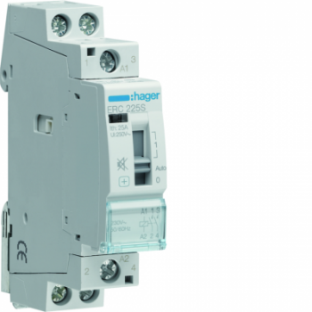  Contact sil manu 25A, 2F, 230V 