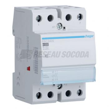  Contact sil 40A, 2F, 230V 