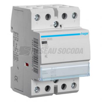 Contact sil 63A, 2F, 230V 
