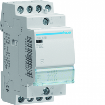  Contact 25A, 4F, 230V 