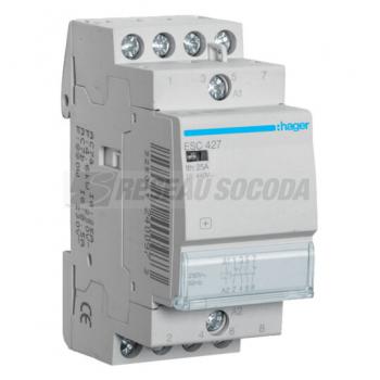  Contact 25A, 2F+2O, 230V 