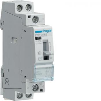  Contact sil J/N 25A, 2F, 230V 