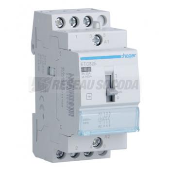  Contact J/N 25A, 3F, 230V 