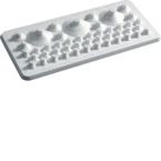  Plaq passe-c�bles equip etanch 