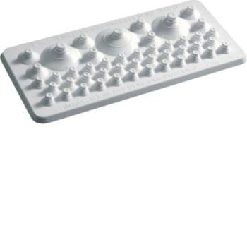  Plaq passe-c�bles equip etanch 