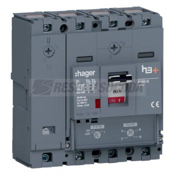  Disj.h3+P160 TM 4x80A 25kA 