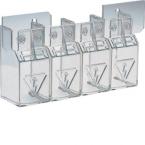  Cache borne 4P inter 63A-100A 