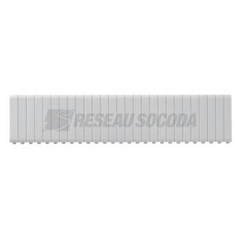  Obturateurs bande 18M RAL 9010 