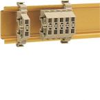  Mini Borne rail DIN 2,5 Gris 