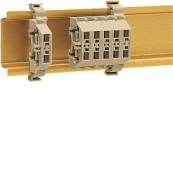  Mini Borne rail DIN 2,5 Gris 
