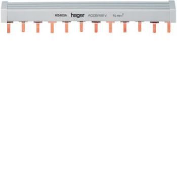  Barre pont 3P+N 63A lang.  12M 