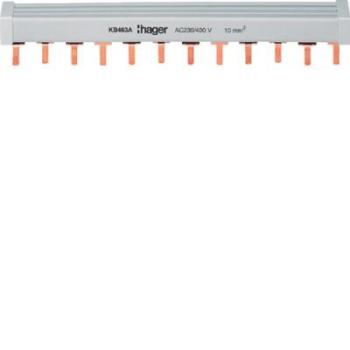  Barre pont 3P+N 80A lang. 57M 