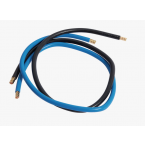  2 cond. 16mm bleu+noir 800mm 