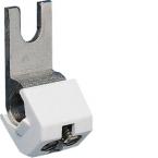  Borne rac.1P fourche 1x25mm 