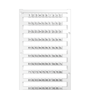  Clip de marquage 1-100 