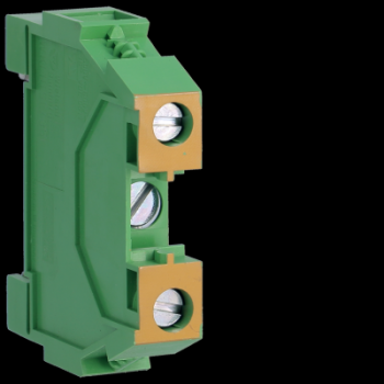  Borne vert-jaune 16mm 