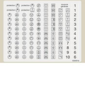  Etiquettes de reperage circuit 