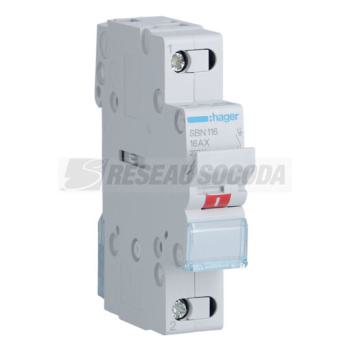  **Interrupteur 1P 16A 