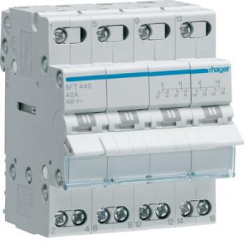  Inverseur 4P 40A, amont,I-0-II 
