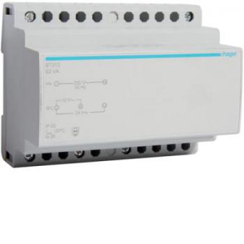 Transfo secu 63VA 230/12-24V 