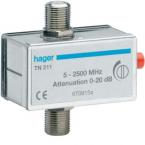  Attenuateur TV coaxial 0-20dB 