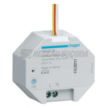  2 Entrees  enc. 230V radioQL 