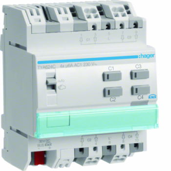  4 moteurs 230V~ 6A Stores 