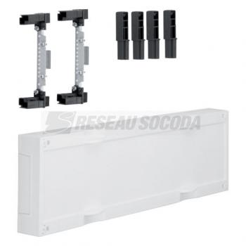  Kit 2tr plastron plein h150mm 