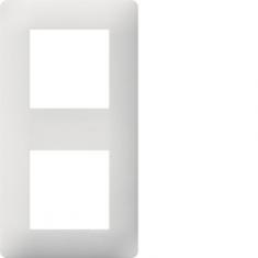  Ess. Plaque 2 postes 71 Blanc 