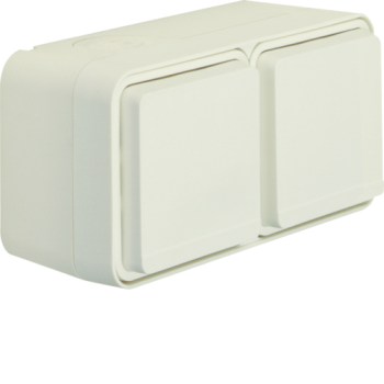  cubyko PC dble hor. 2P+T blanc 