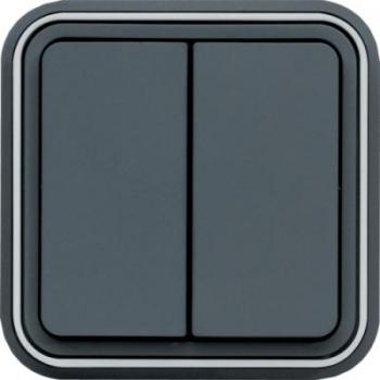  cubyko Double VV encastre gris 