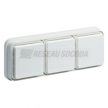  cubyko PC 3H2P+T encast blanc 