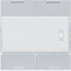  Enjoliveur 4PB KNX LED titane 