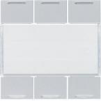 Enjoliveur 6PB KNX LED titane 