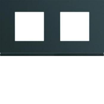  Plaque plastique 2P H71 anthr 