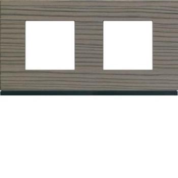  Plaque 2P H71 grey wood 