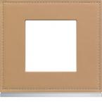 Plaque 1P cord leather 