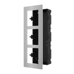  INOX Cadre d'encastrement 3 