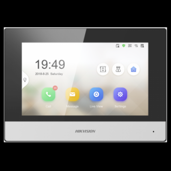  Intercom ecran IP blanc 