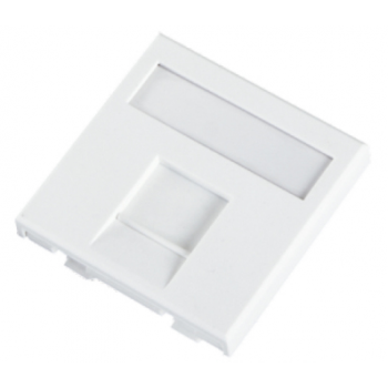  PLASTRON 1PORT RJ 45X45 
