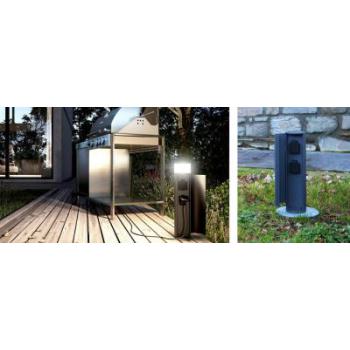  AVI 1 4W 475Lm 3000K IP44 ANTH 