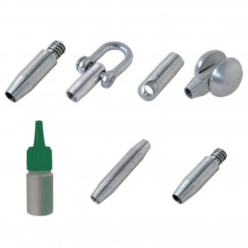  Kit reparation fibre d 4,5mm 