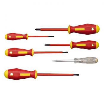  Selection de 6 tournevis isole 