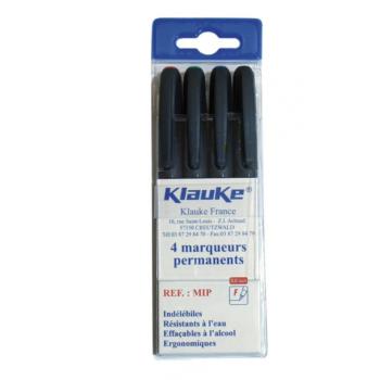  Lot de 4 marqueurs indelebiles 