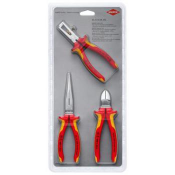  Lot de 3 pinces isoles 1000V. 