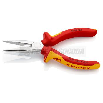  Pince  becs demi-ronds 160mm 