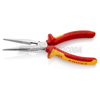  Pince becs demi-ronds 200mm av 
