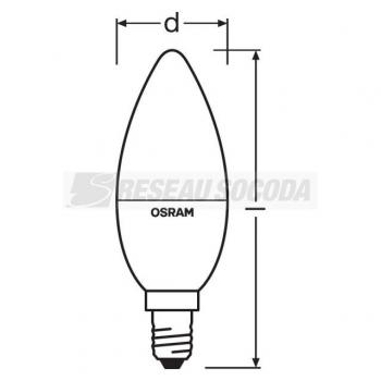  LED OSR+RGBW CLB25 E14 