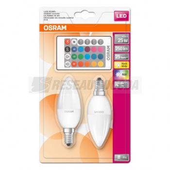  LED OSR+RGBW CLB25 E14 