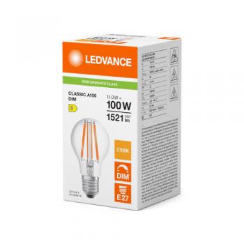  LED FIL DIM CLA100 827 